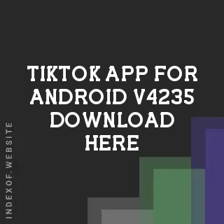TikTok app for Android v.42.3.5 (Download Here) - Indexof